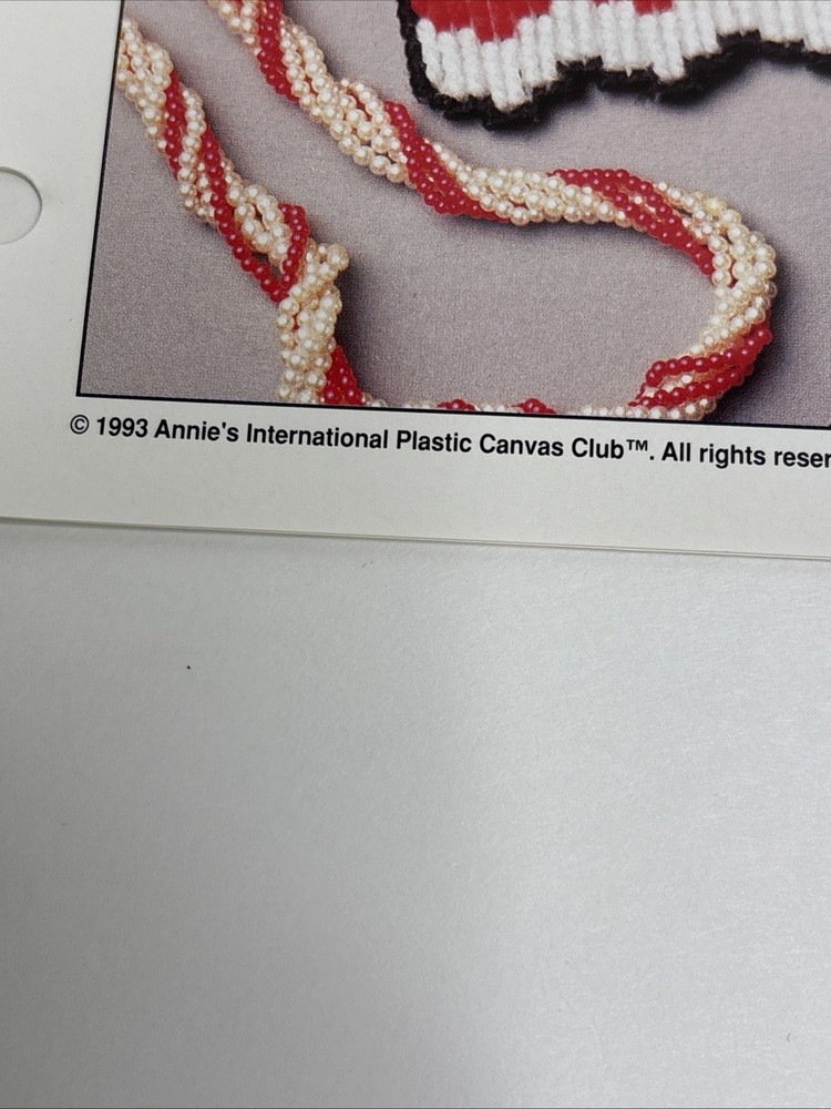 Quick Change Purse Annie's Attic Plastic Canvas Pattern Page