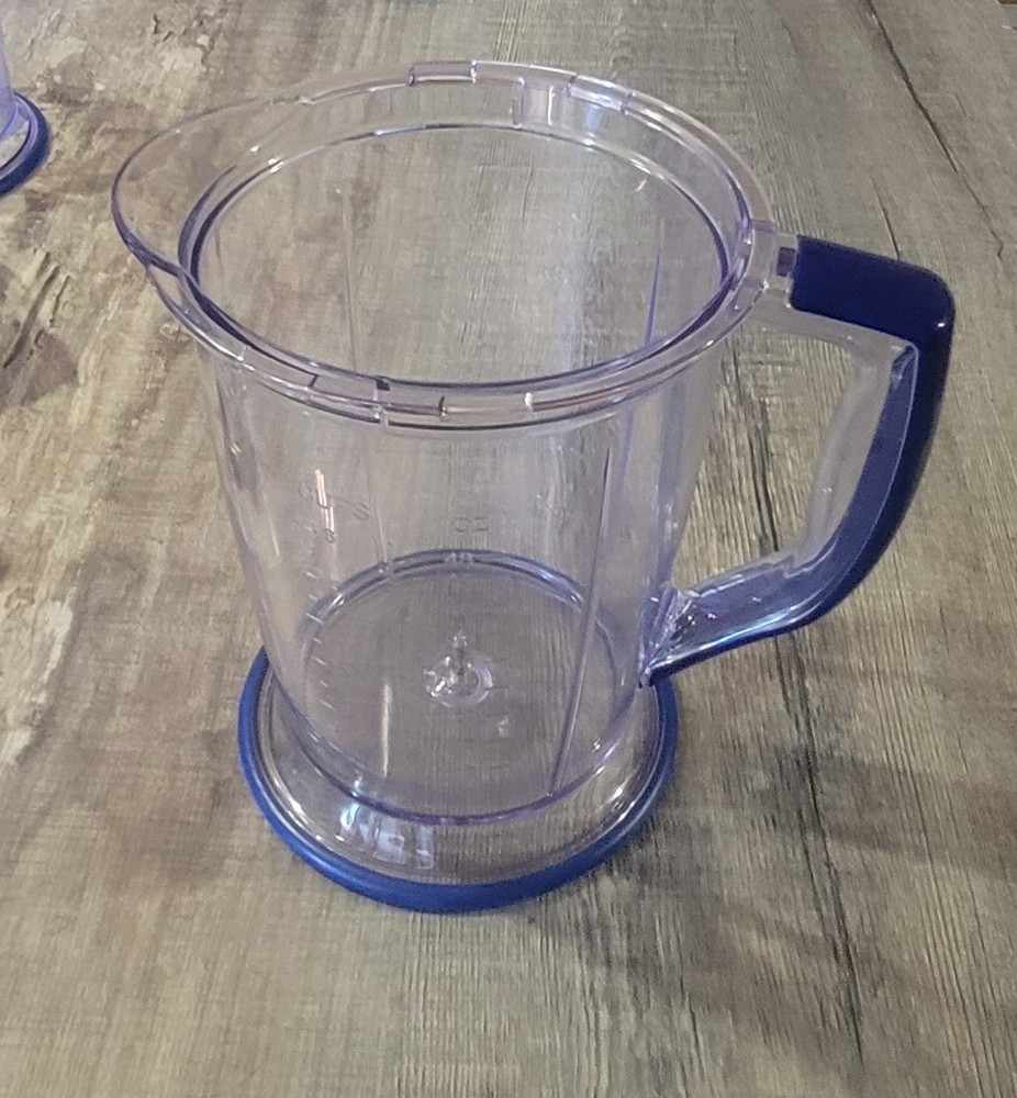 Ninja Storm Master Prep Pro 450W Blender & Food Processor System Lids Blue EUC