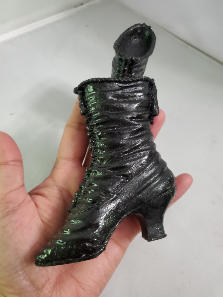 Handcrafted Boots Made From Coal