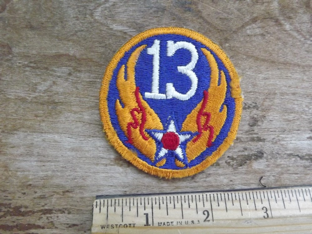 WW2 13th Air Force Patch - INV# C1232