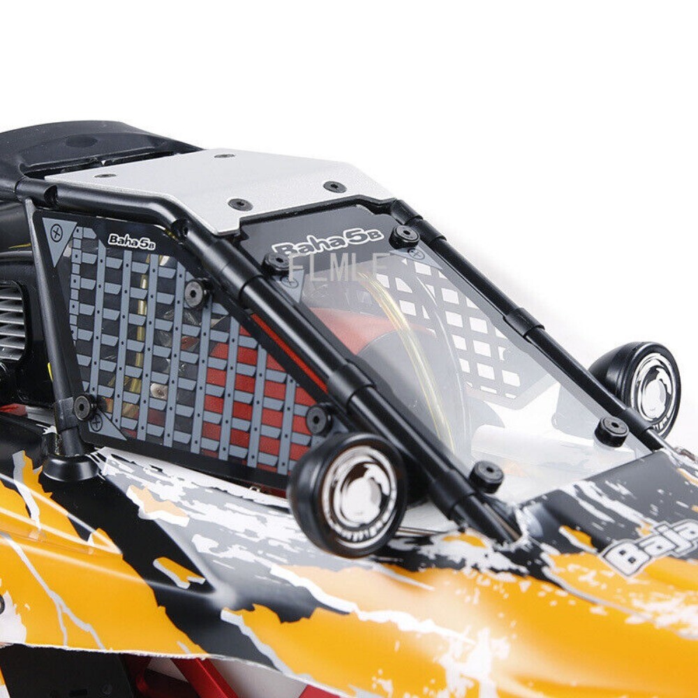 Clear PC Explosion-proof Windshield Dust Cover for 1/5 HPI Rovan KM Baja 5B SS