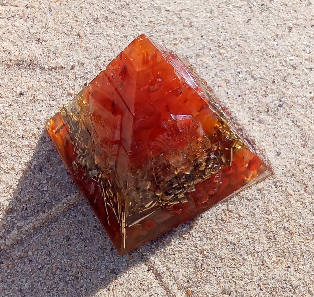 Orgonite Crystal Pyramid