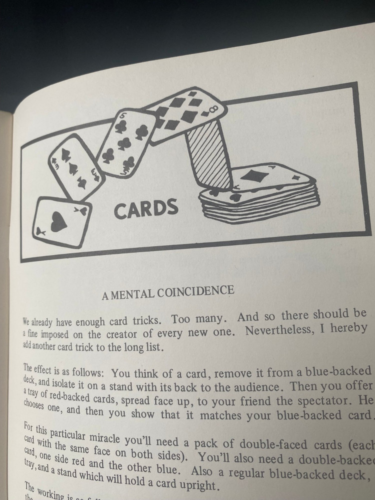 MIND MAGIC BY FREDERICK ALTGELT MAGICIANS BOOKLET
