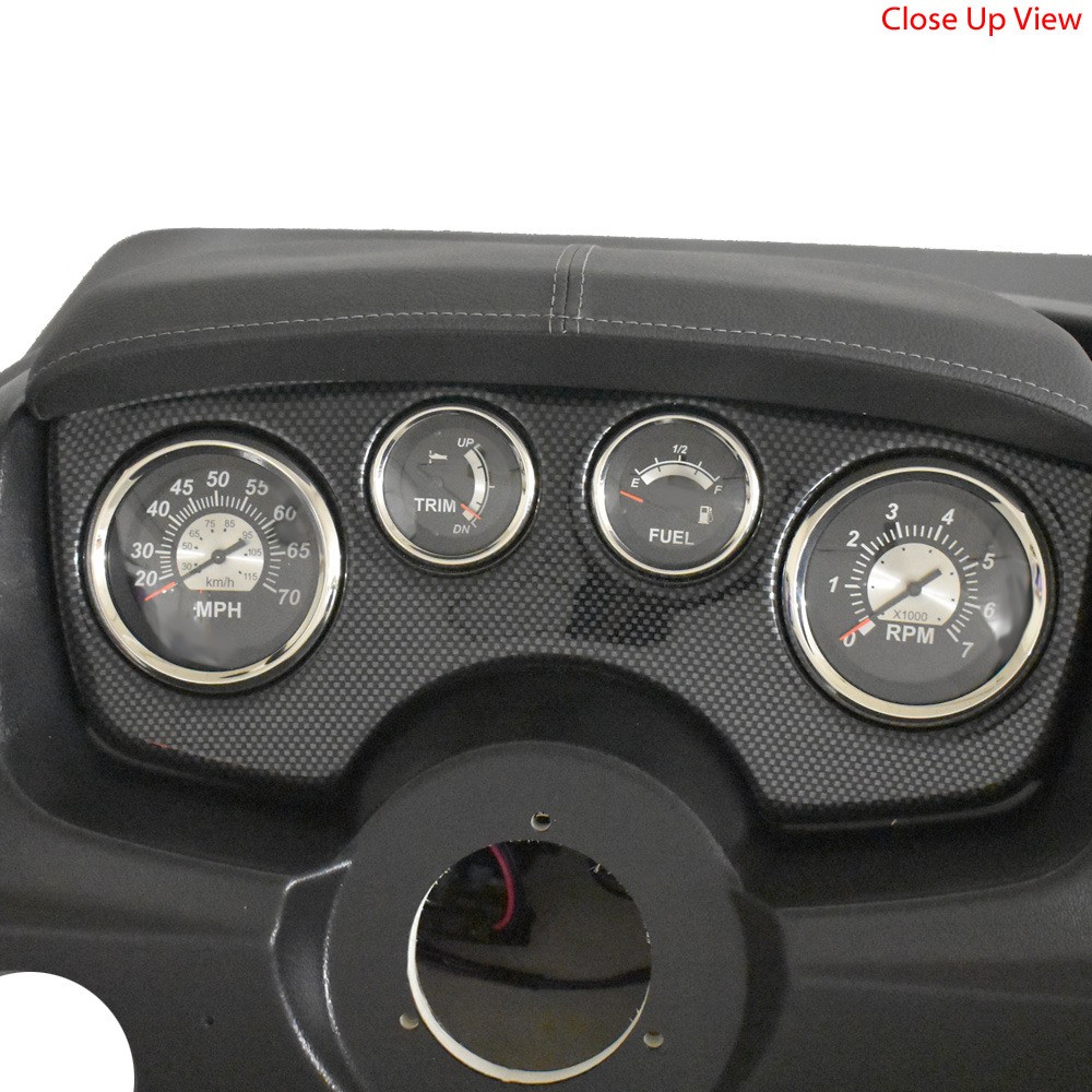 Lowe Fishing Machine Boat Console Dash Panel 2409927 | Mercury