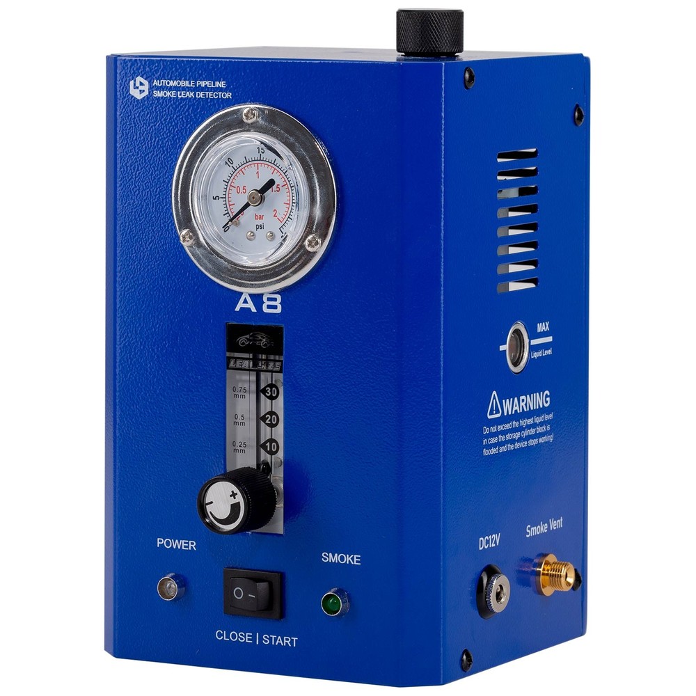 A8 Automotive Smoke Machine Leak Detector EVAP Smoke Machine Flow Meter