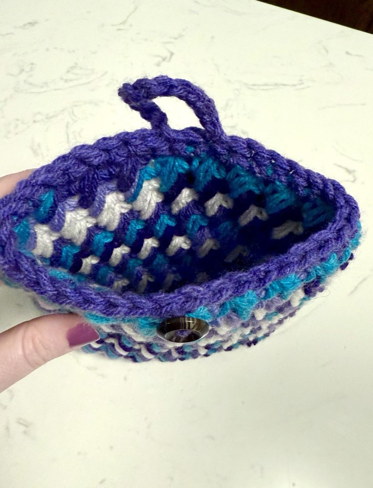 Crochet Kindle Sleeve - Amethyst