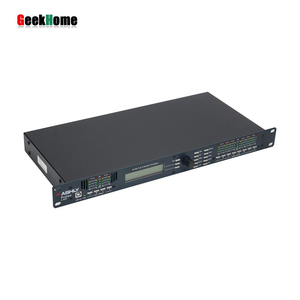 4.8SP 110V Digital DSP Audio Processor Original Software 4 In 8 Out Sound System