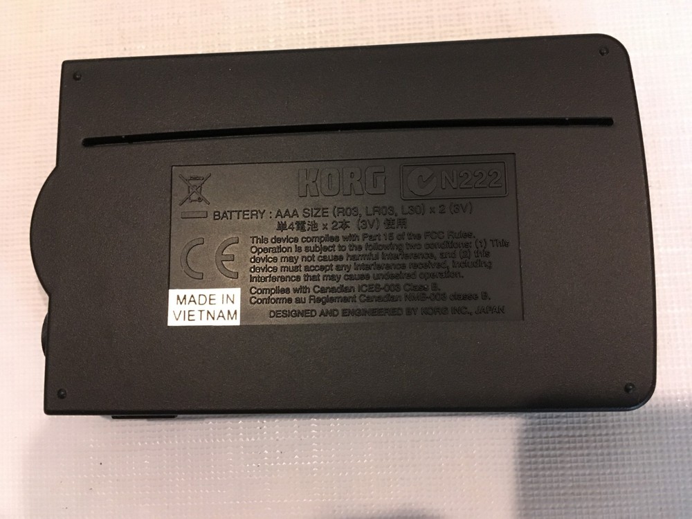 KORG CA-30 Chromatic Tuner