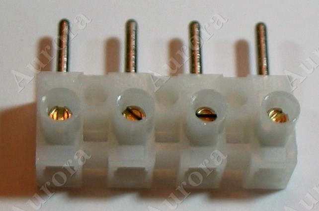 (6) WECO 322 - Screw Terminal Block - Speaker Selector Connector - Plug