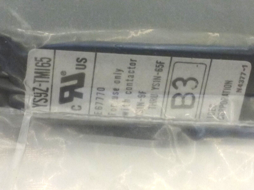 IDEC YS9Z-TMI65 MECHANICAL INTERLOCK BLOCK NIB