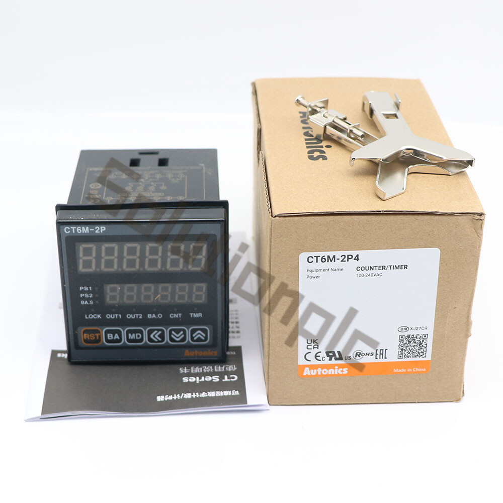 Autonics  CT6M-2P4 Counters Standard Type (1PCS NEW in Box)