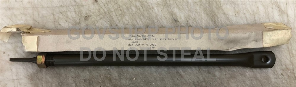 ARM REARVIEW MIRROR 2 1/2TON TRK M34 M35 M135 M211 MS51388-2 2540-00-952-7034