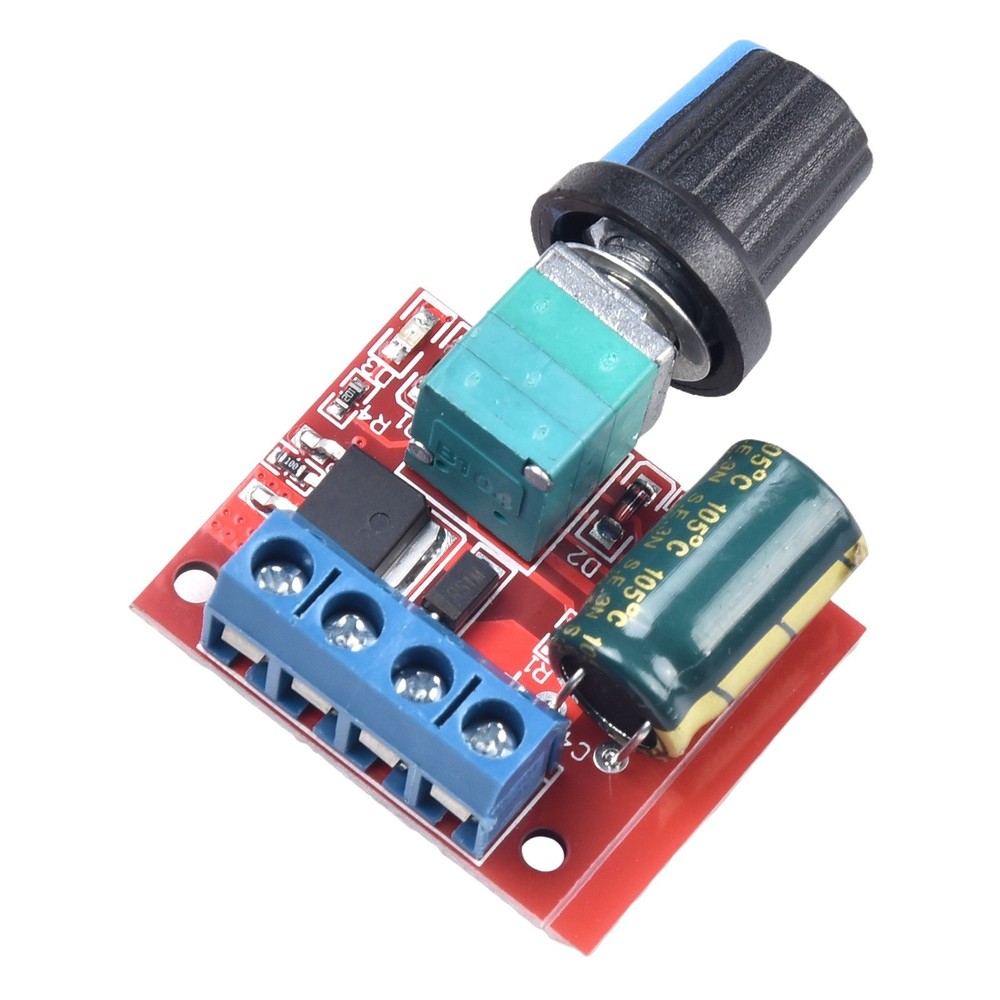 Advanced Speed Control Switch for DC Motor Compact Design Adjustable Output