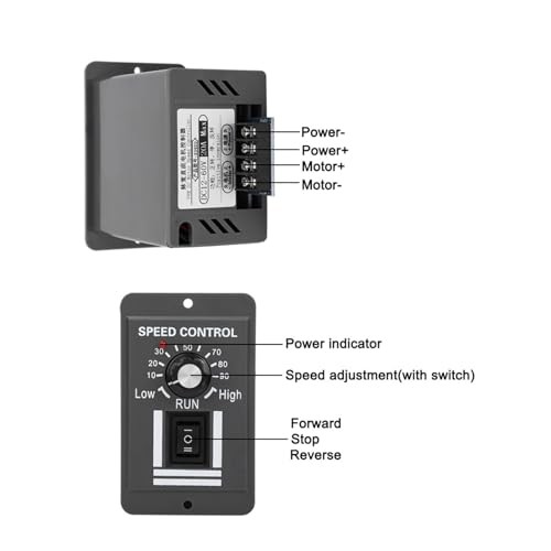 12V-60V/20A DC Motor Speed Controller, 12v Fan Speed Controller,