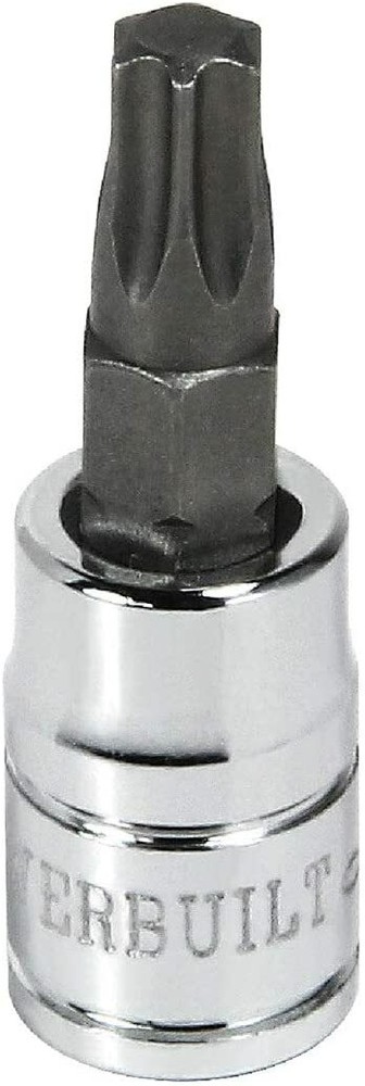 Powerbuilt 648328 T-30 Star Bit Socket, 1/4" Drive