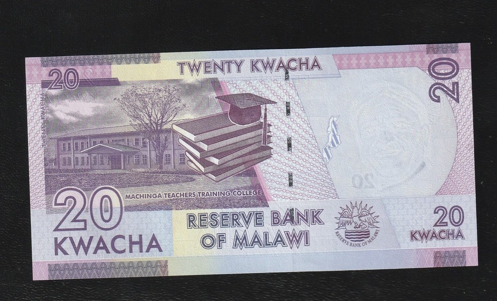 Malawi 20 Kwacha 2020 P 63 UNC