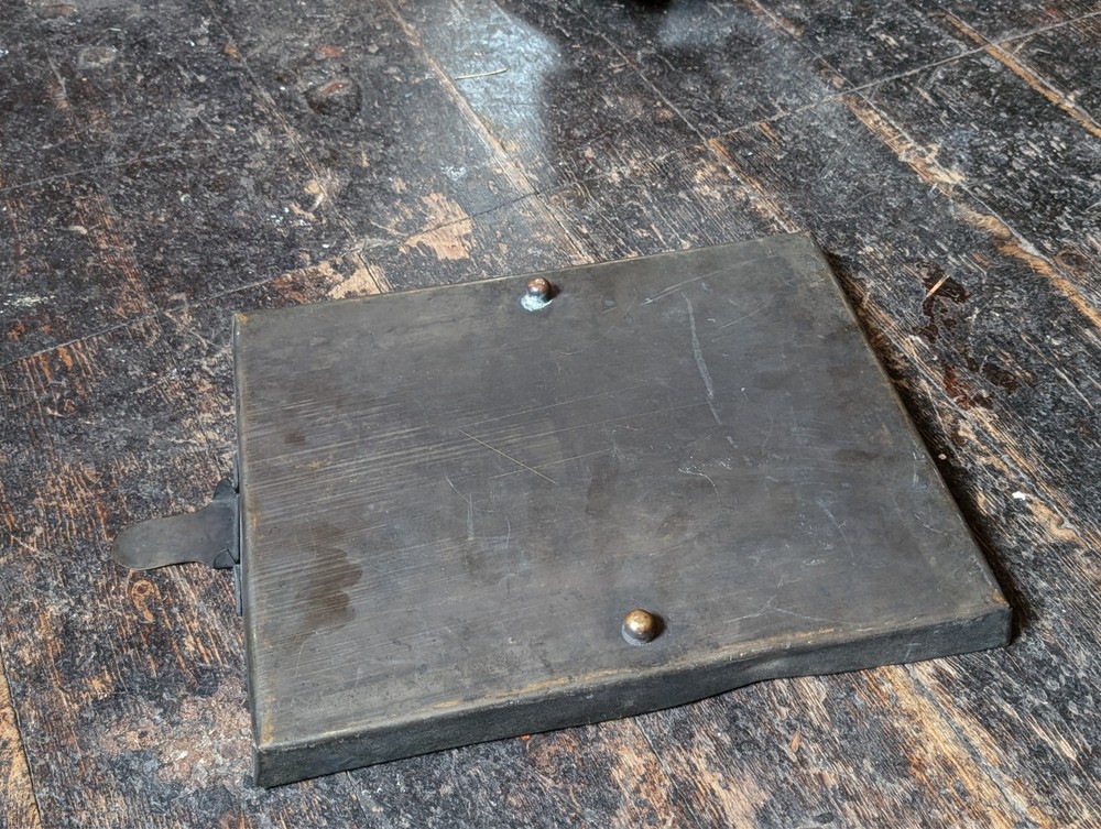 Antique Brass "Andersons Elgin" Photography Developing Tray