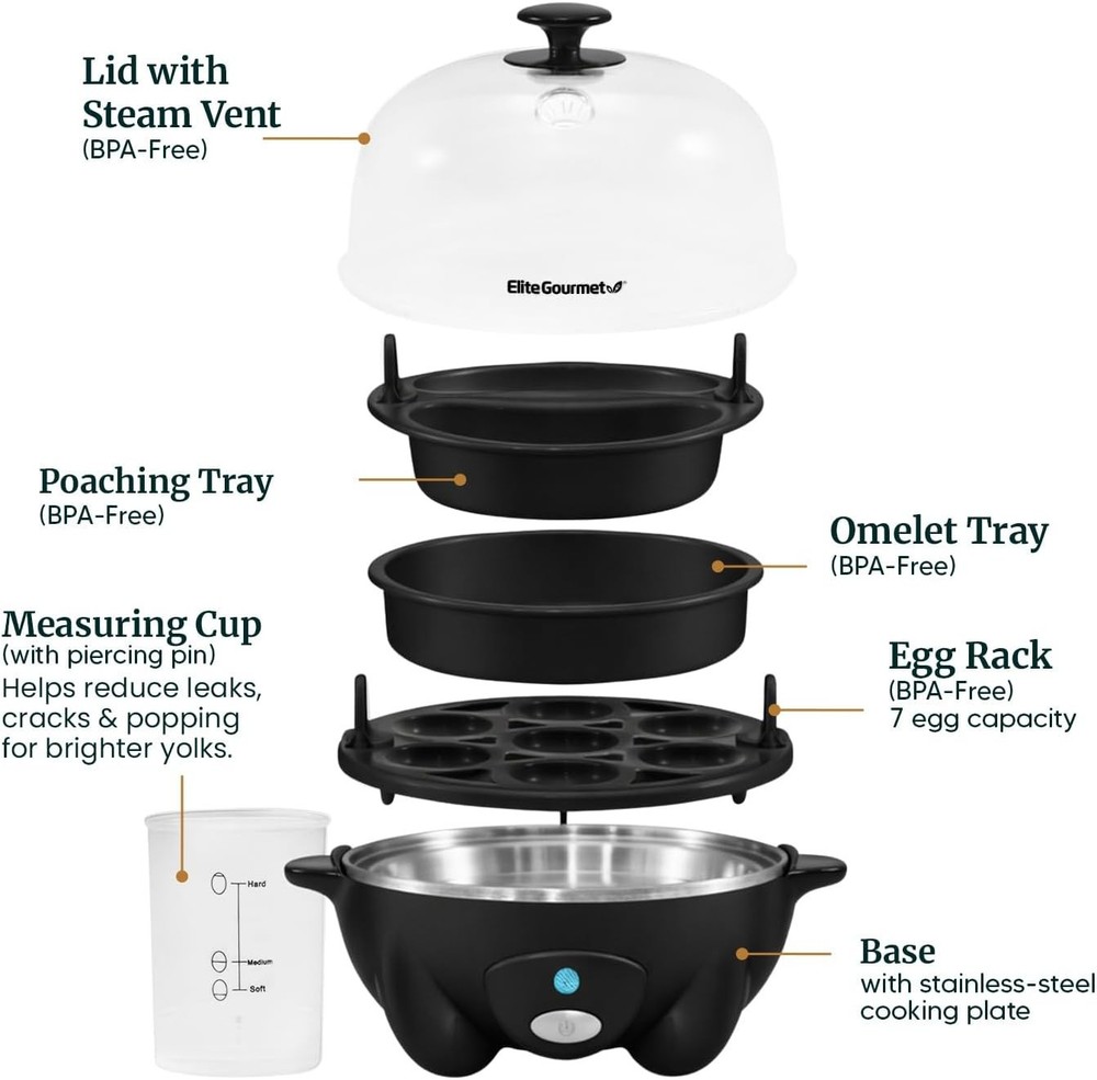 Rapid Egg Cooker – Easy, Fast, & Perfect Eggs Every Time