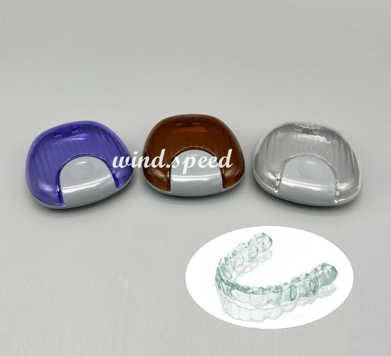 False Teeth Orthodontic Retainer Case Waterproof Container Dentures Dental Tools