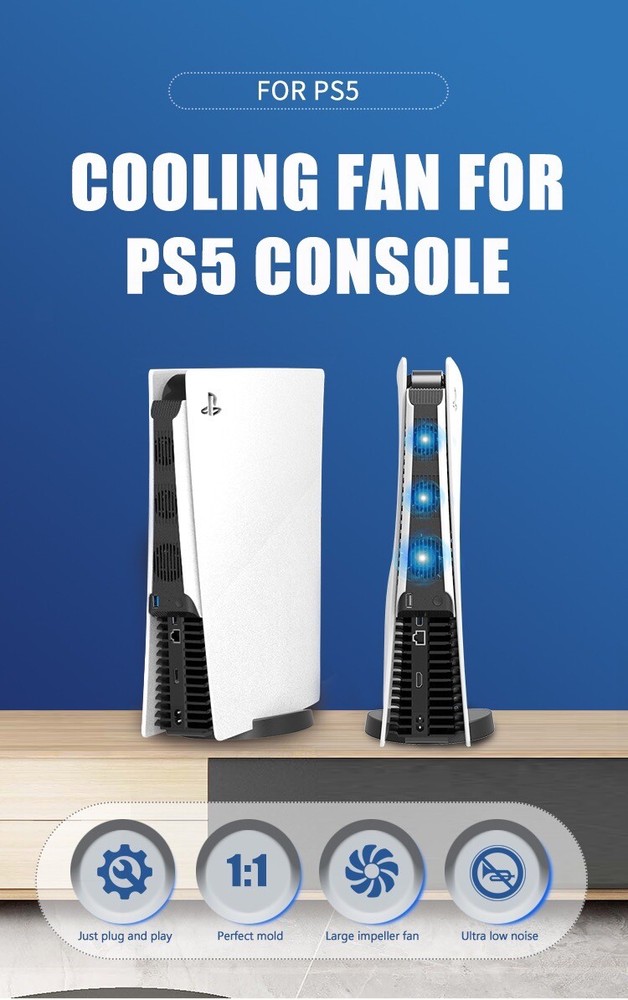 Cooling Fan For PlayStation 5 Cooler Adjustable Ps5 Best Cooling System
