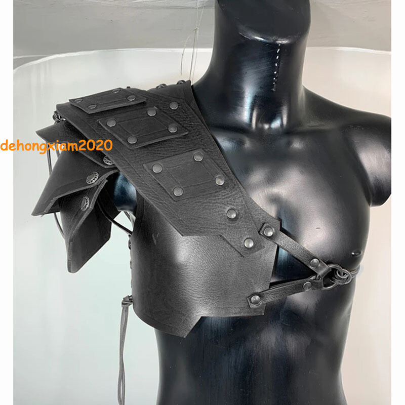 Middle Ages Costume Shoulder Pad Armor Leather Single Cosplay Shoulder Props