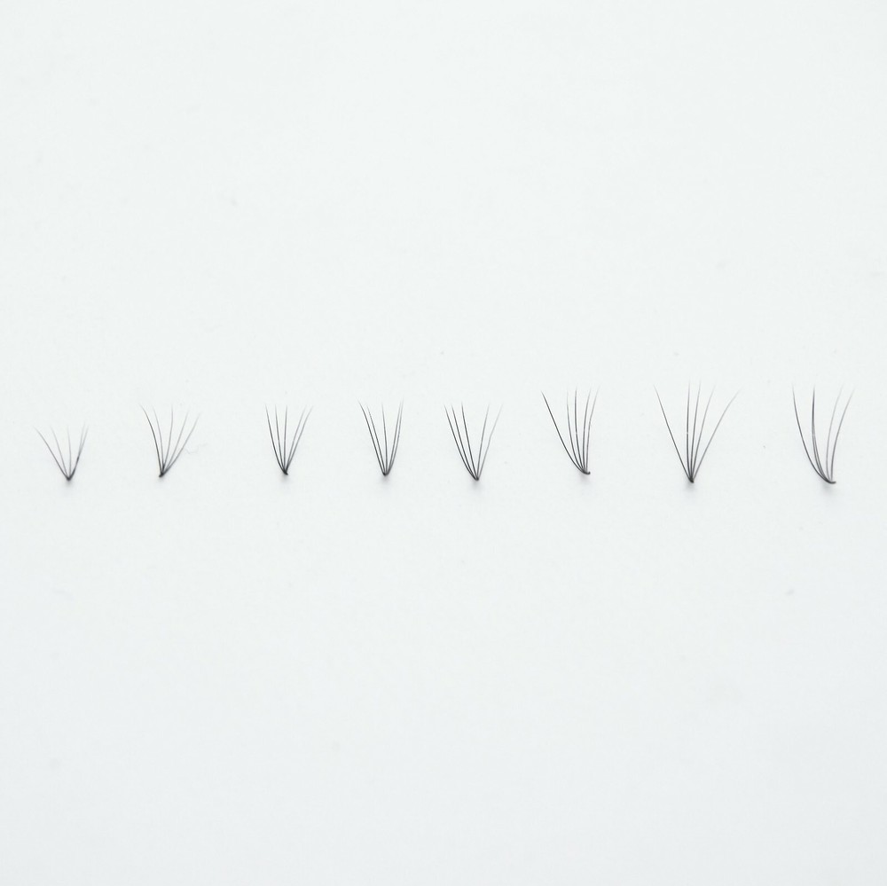 Mixed 5D Lashes. 1000 Premade Volume Fans. Eyelash extensions, Handmade!