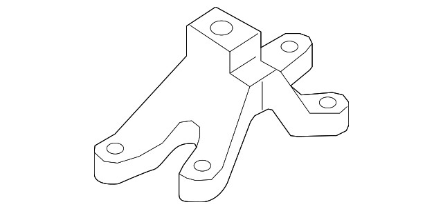 Genuine Ford Automatic Transmission Mount Bracket BB5Z-6031-A