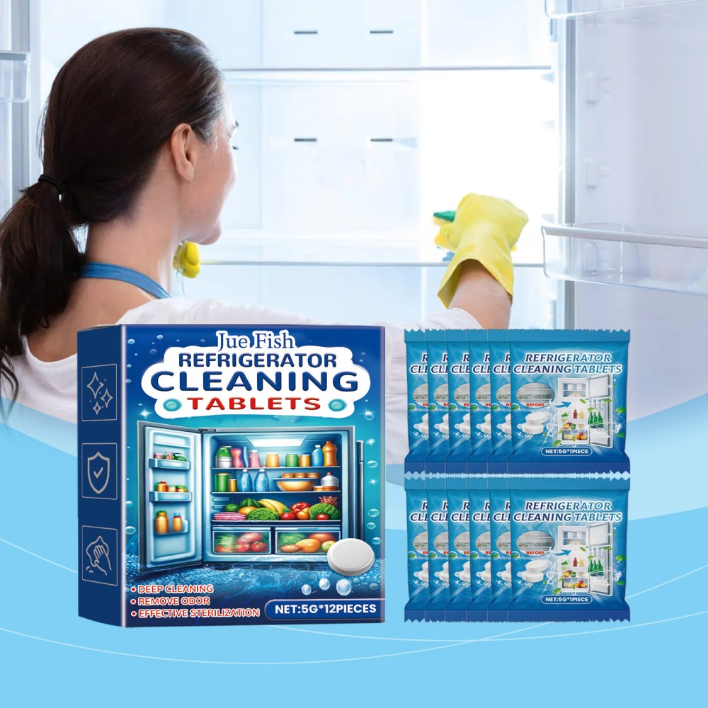 refrirator cleaning effervescent tablets kitchen refrirator