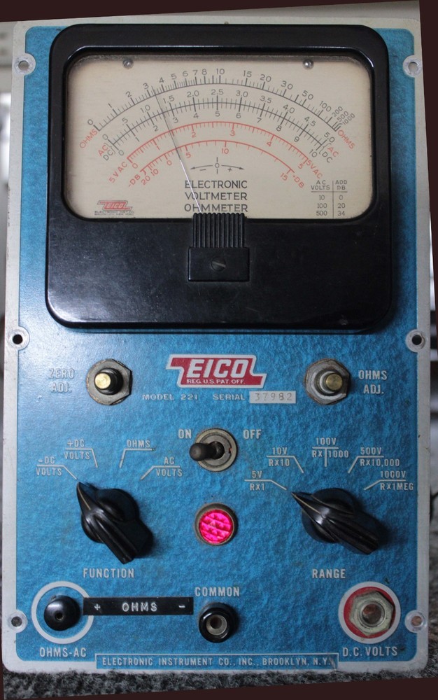 EICO MODEL 221 VTVM
