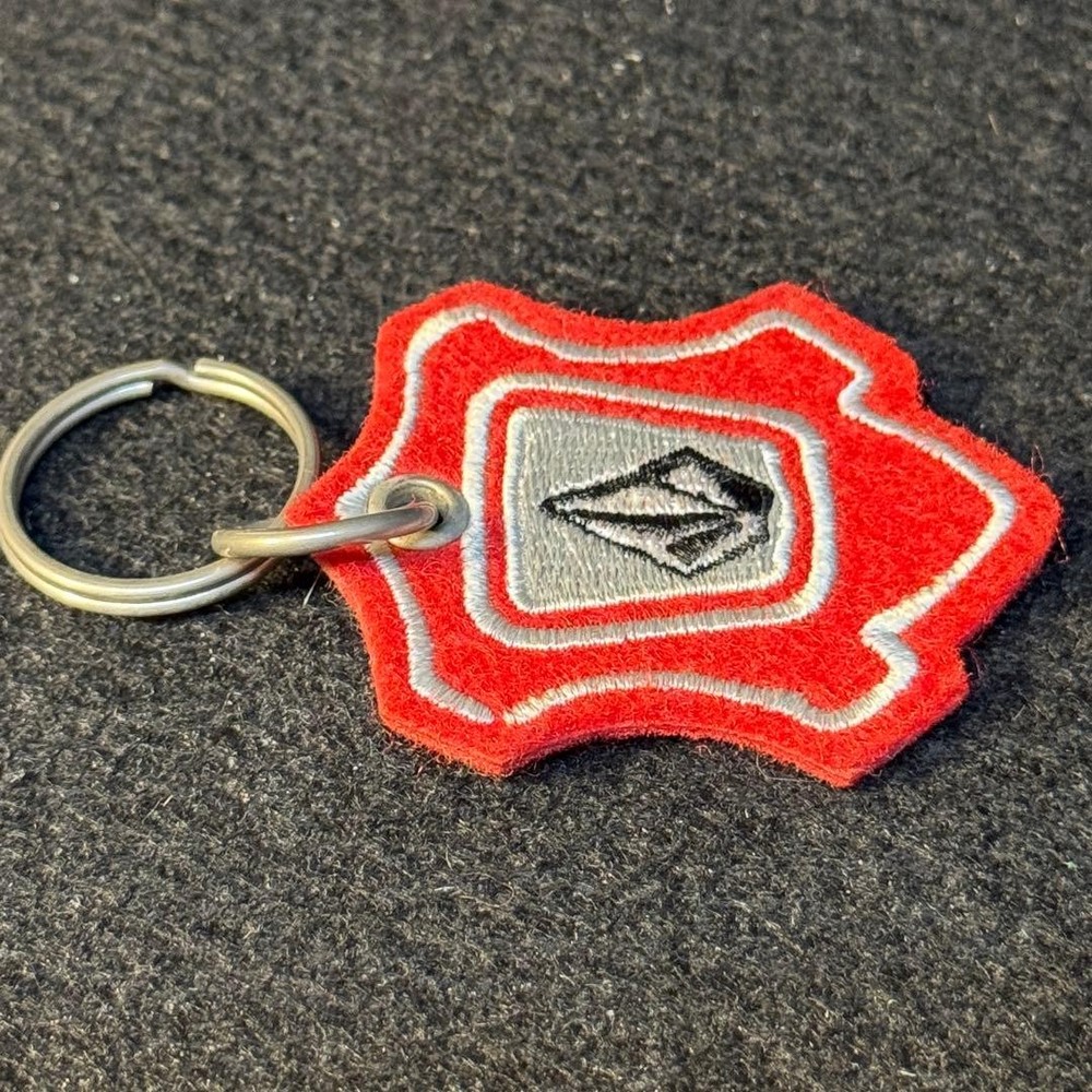 Volcom Keychain Red