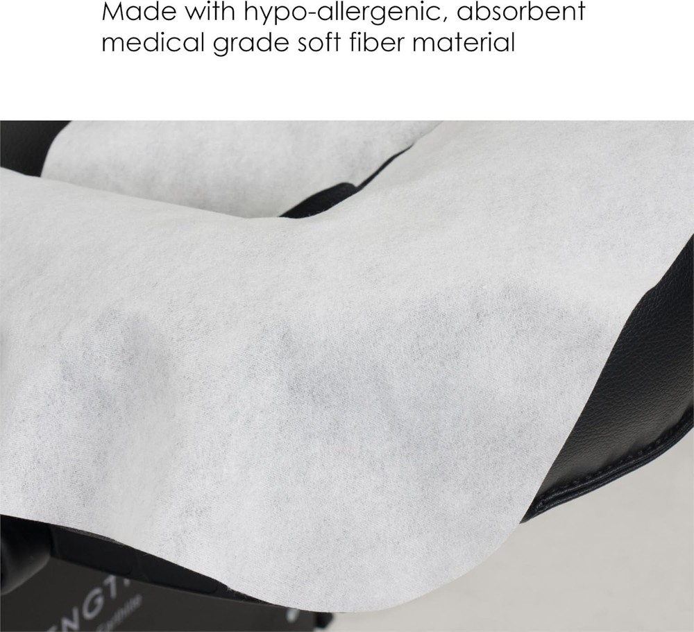 Luxurious Massage Headrest Covers - 100 Pack