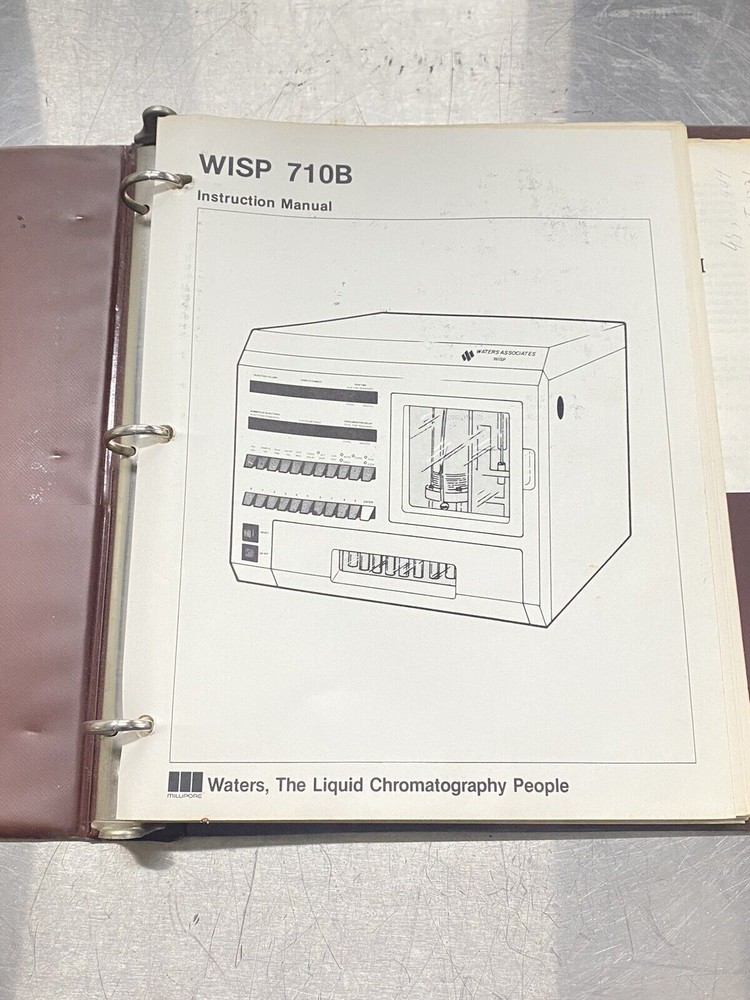 Waters Intelligent Sample Processor WISP 710B- Users Guide / Instructions Manual