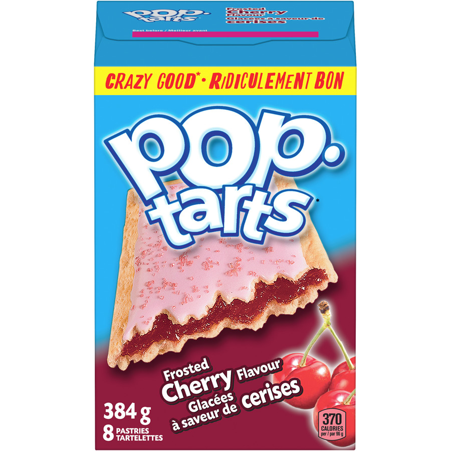 2-Pack Kelloggs Poptarts Pastries Frosted Cherry Flavour