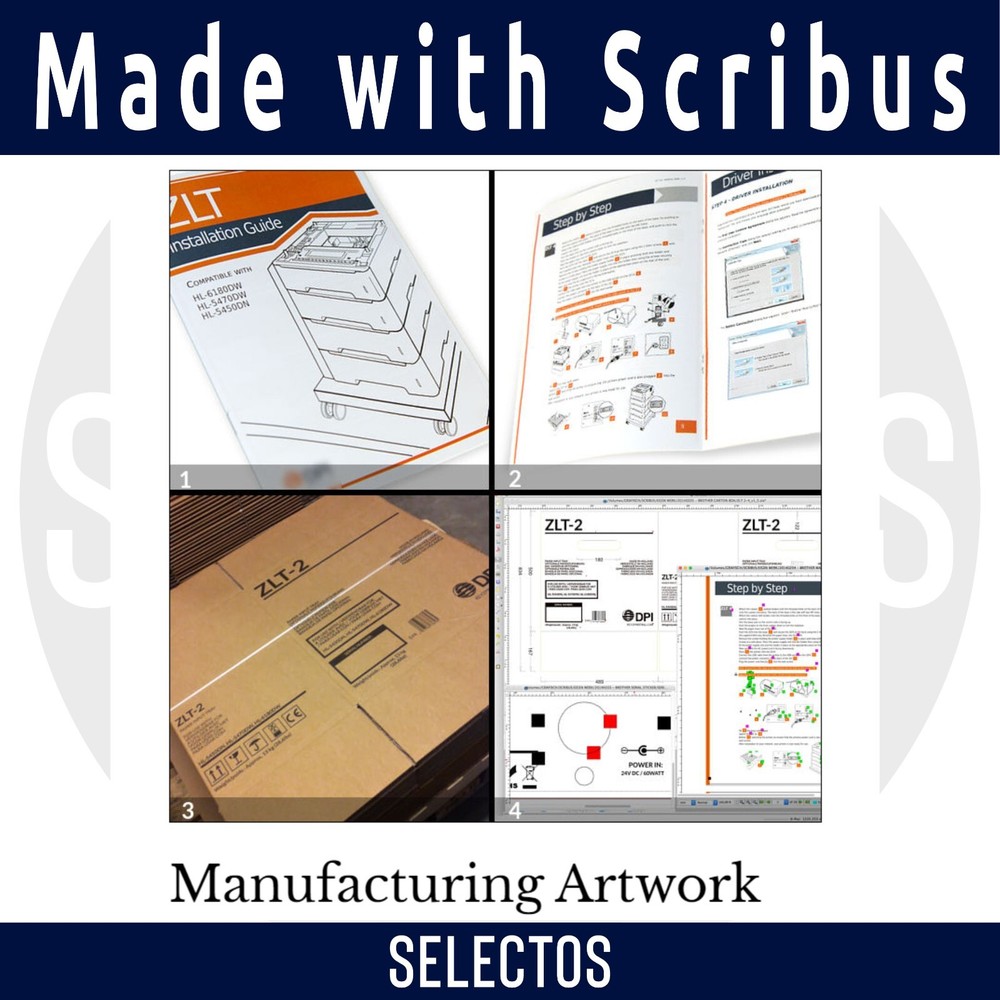 Desktop Publishing DVD Windows & mac Scribus make Cards Banners Brochures a more