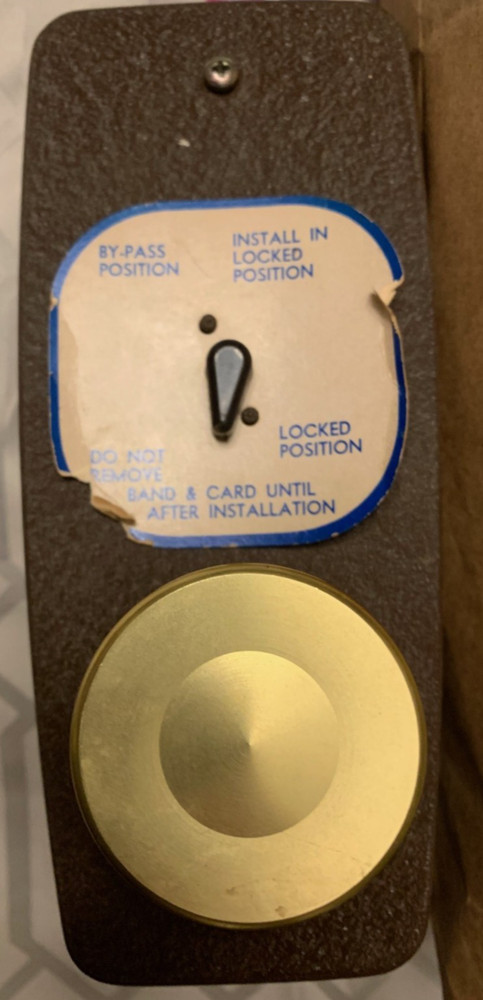 Dialoc Keyless Entry Door Lock Rotary Dial Combination Model 1500 (w/ dial code)