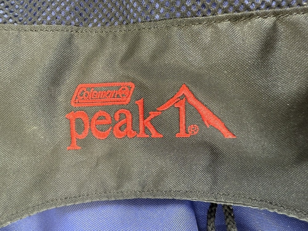 COLEMAN PEAK 1 EXTERNAL ALUMINIUM FRAME BACKPACK, BLUE (WCP033750)
