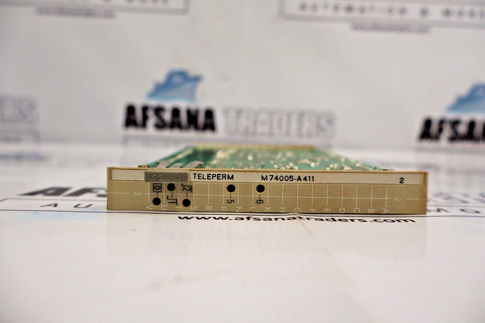 SIEMENS TELEPERM M 74005-A 411 PCB CARD