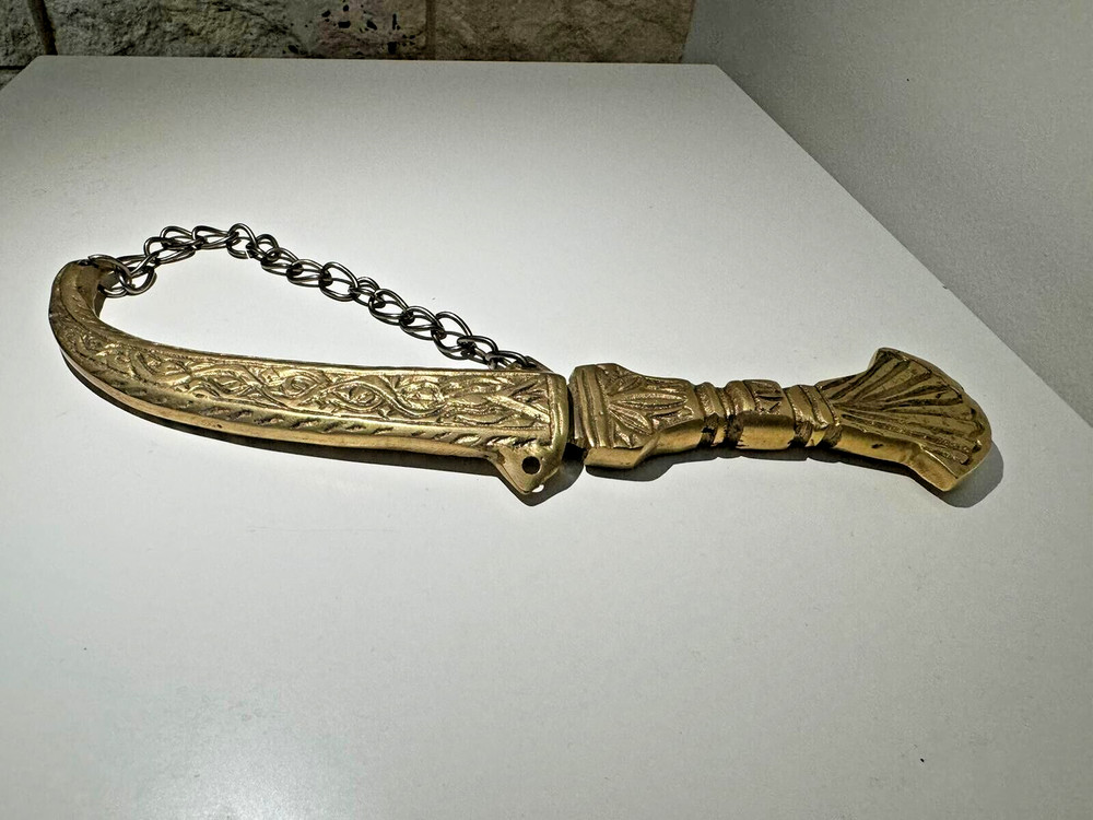 Handmade Egyptian copper dagger with Pharaonic design