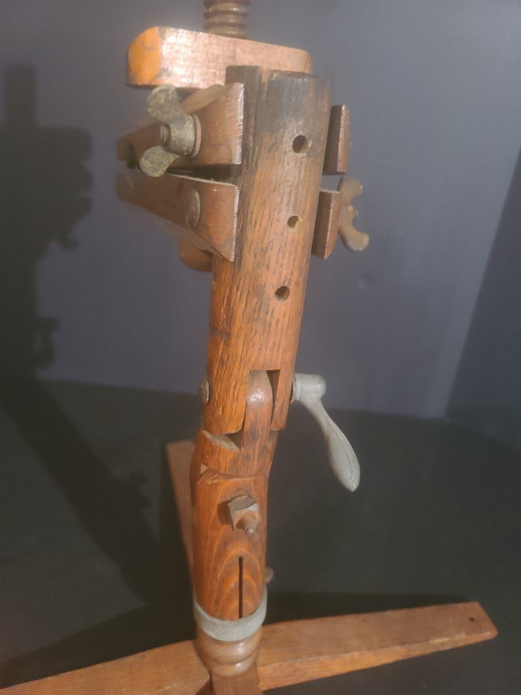 Unique Wood Primitive Stand UNKNOWN PURPOSE OR USE