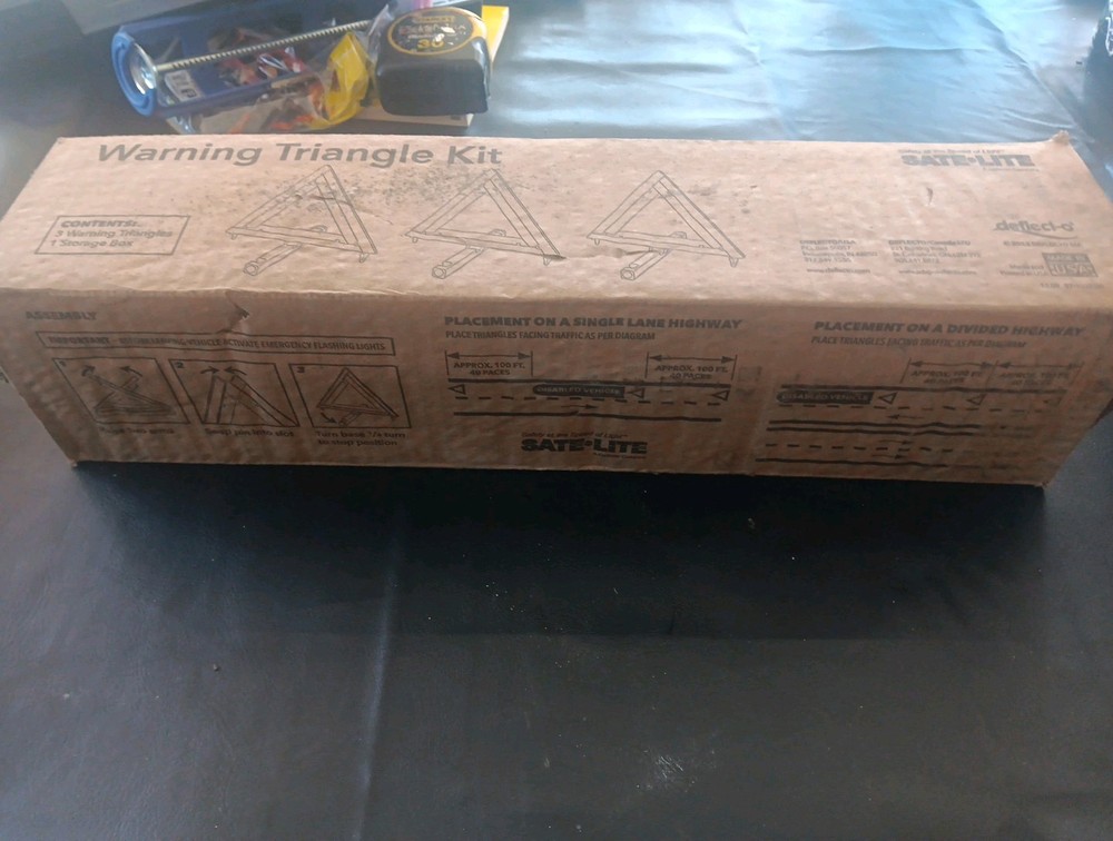 Safety Triangle Set, Ct 3