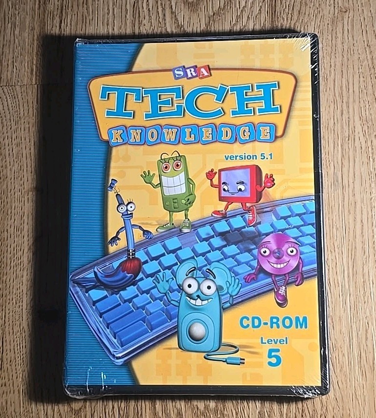 SRA Tech Knowledge CD-ROM Level 5 Version 5.1 – McGraw-Hill – NEW SEALED