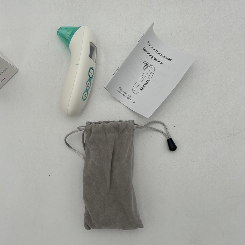 Forehead and ear thermometer dual mode infrared