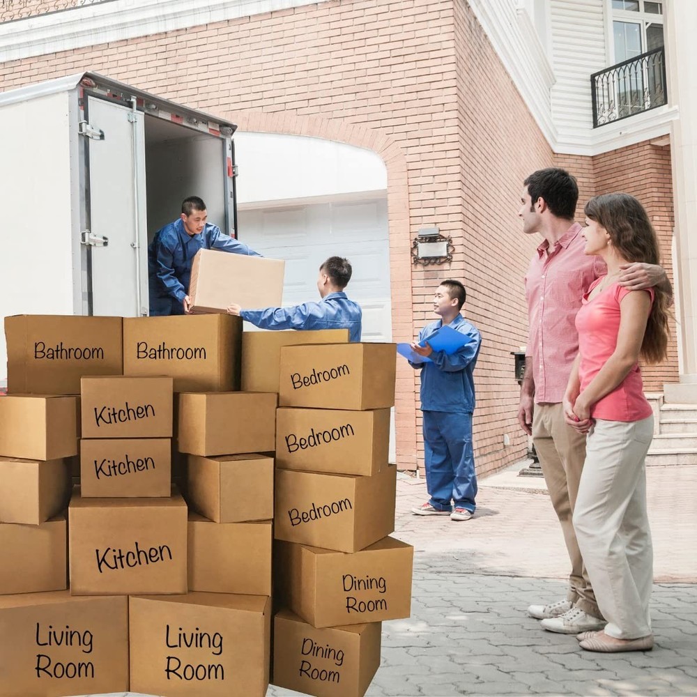 UBMOVE Basic Moving Boxes Kit #1, 1 to 2 Brown