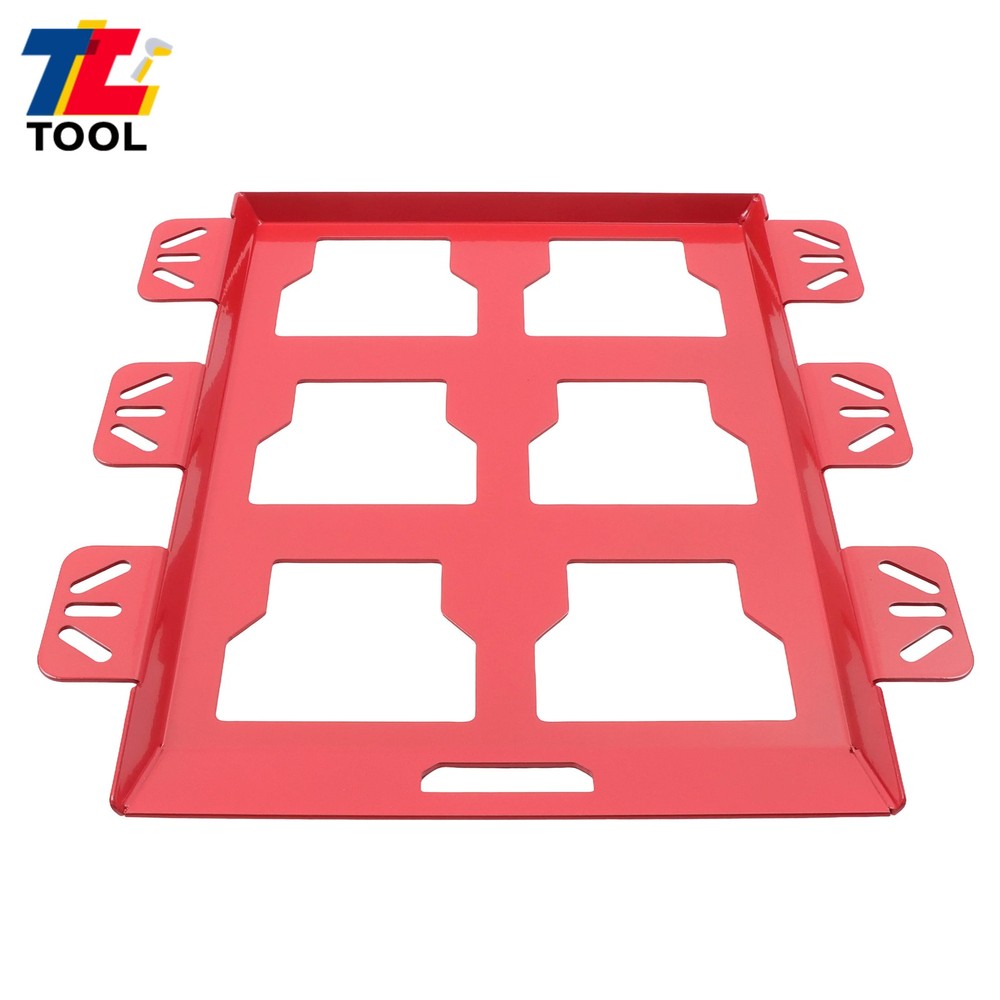 2 Pcs 50Lbs Tool Box Mounting Plate Accessories For Tool Storage Half Package