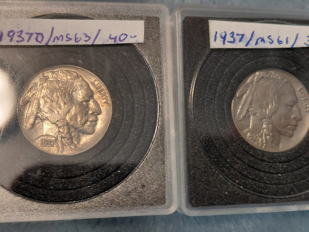 1937 & 1937D Buffalo...Nicer Pair