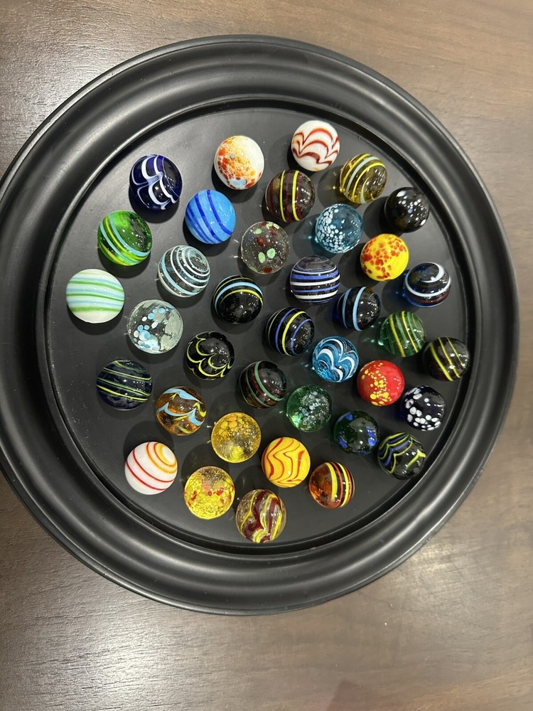 Marbles On Game Board