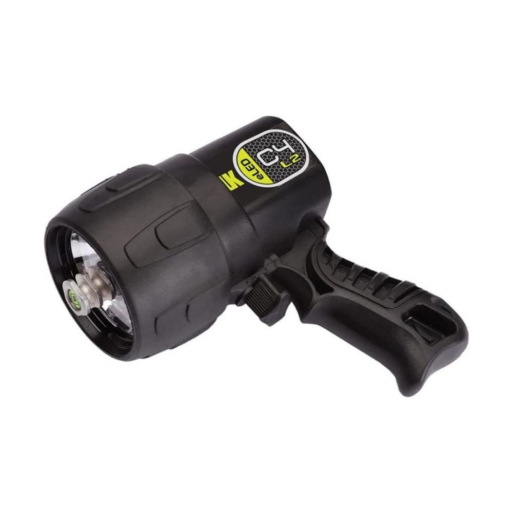 Underwater Kinetics C4 eLED (L2) Dive Light Black Alkaline Battery