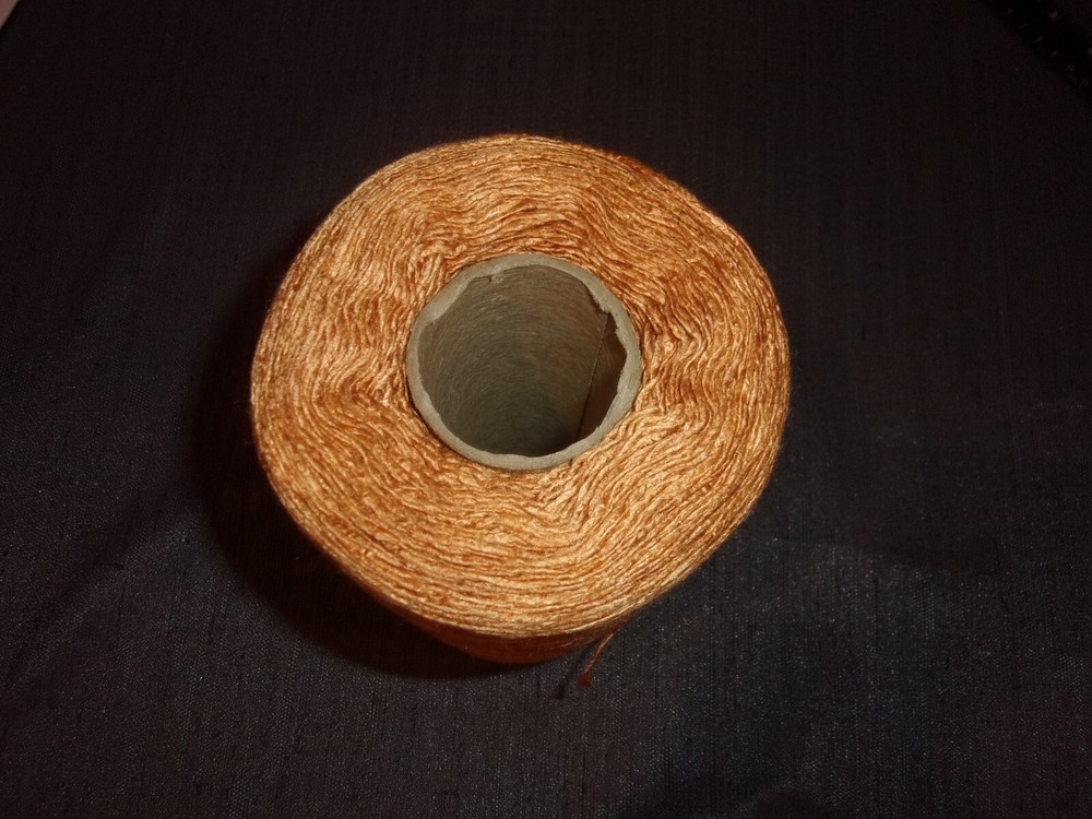 NEW RAYON CONSTRUCTION MASON STRING THREAD LINE BONDED TWINE CARMEL 1500 FEET