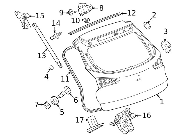 Genuine GM Upper Seal 42731742