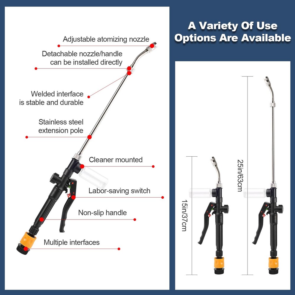 RV Water Heater Magnesium Anode Rod Flush Wand Rinser 9.25"For Suburban 232767